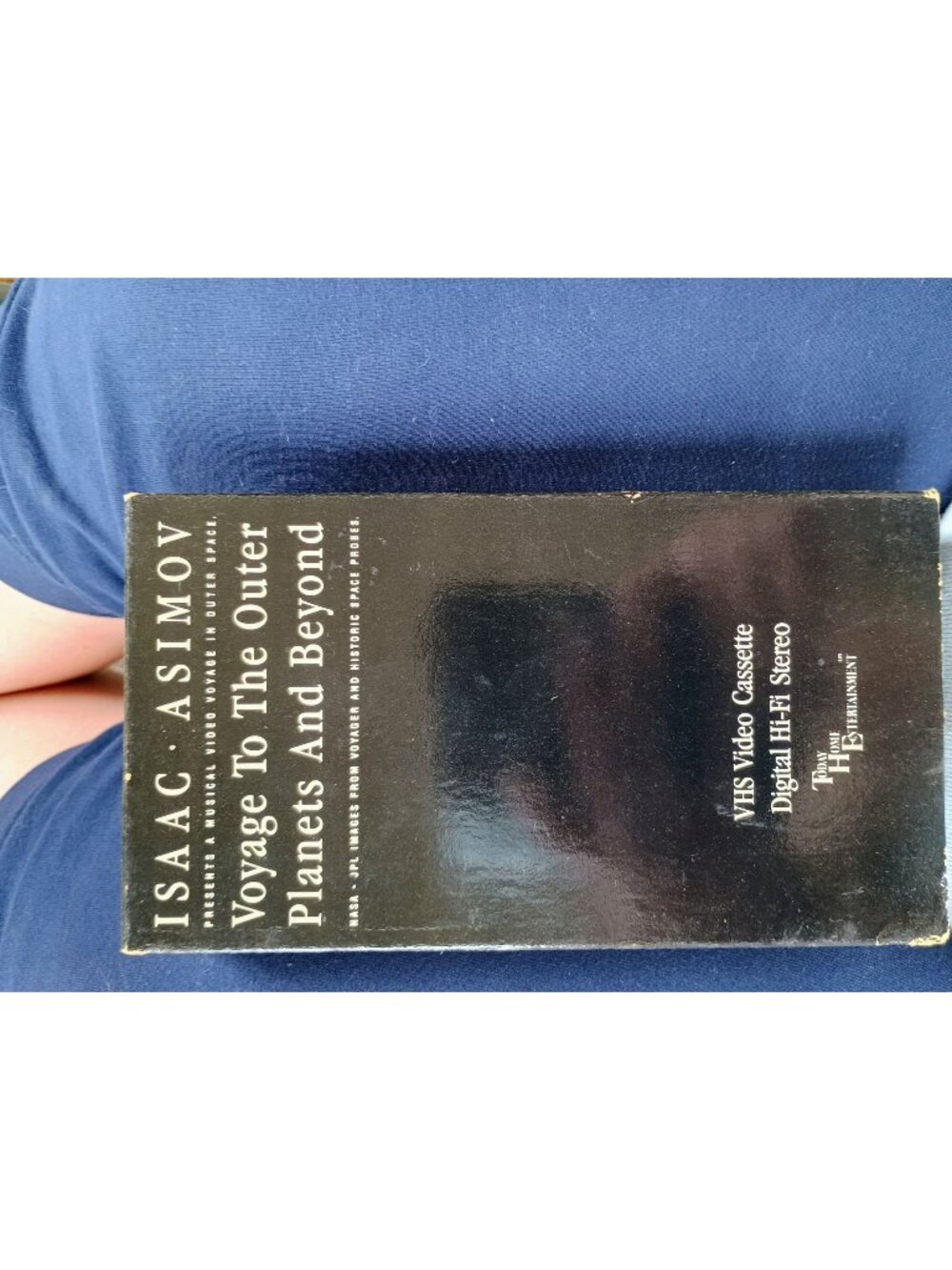 Vintage Isaac Asimov voyage outer planets beyond VHS